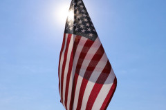 6 Flag in sun