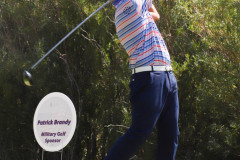 8 Golfer swinging
